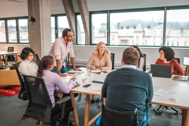 istock Marketers at a Work Meeting During The Day 1492754781