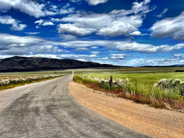istock Beautiful blue skies in Utah 1492754849