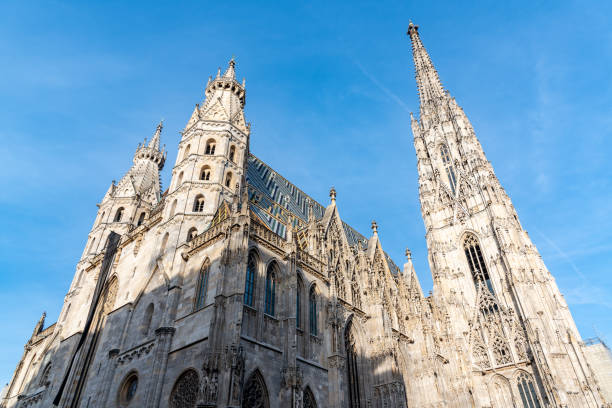 istock St. Stephen's Cathedral St. Stephen's Cathedral in St. Stephen's Square in Vienna, Austria 1492759305