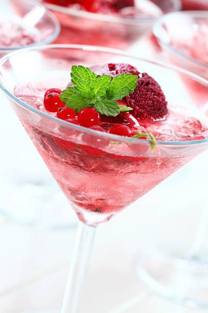 istock Summer cocktail with champagne and sorbet 149276094