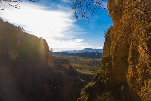 istock Countryside view between gorges in Ronda, Spain 1492761603