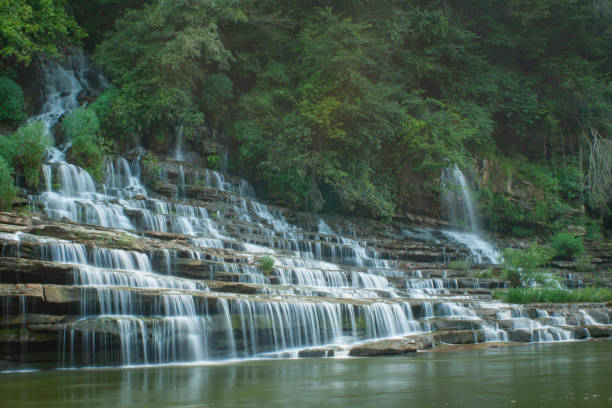 istock Waterfall, Rock Island, Tennessee 1492764653