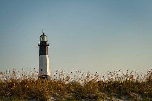 Lighthouse Tybee Island Georgia, Sunset