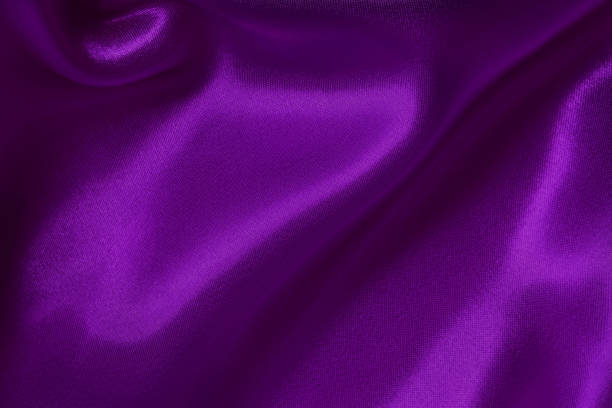 istock Purple fabric cloth texture for background and design art work, beautiful crumpled pattern of silk or linen. 1492787558