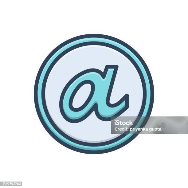 Alpha Small Image Alpha Letter Stock Illustration - Download Image Now - Alphabet, Icon ...