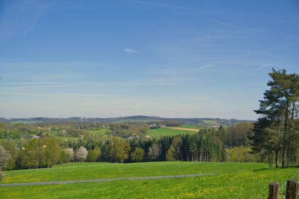 istock Green landscape in spring , blue sky.nature 1492796480