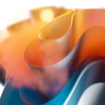 Abstract swirl wave background. Flow liquid lines design elemen