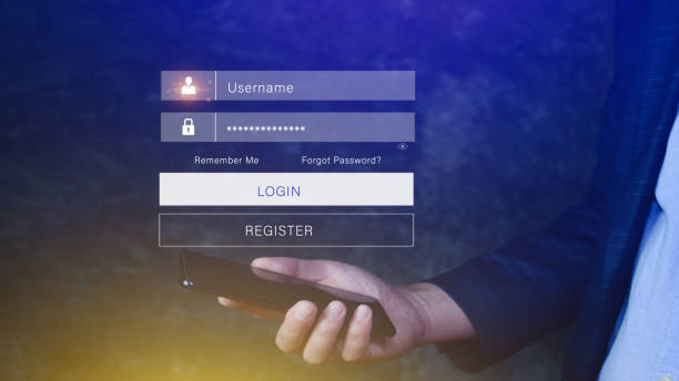 cyber security and Security password login online concept Hands typing and entering username and password of social media, login with smartphone to online bank account, data protection hacker seguridad cibernética y contraseña de seguridad inicio de sesión concepto en línea manos escribiendo e ingresando nombre de usuario y contraseña de redes sociales, inicio de sesión con teléfono inteligente a cuenta bancaria en línea, hacker de prot