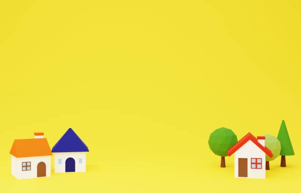 istock 3d image of a cute little house 1492813569