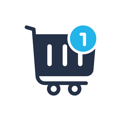 Shopping basket and cart icon