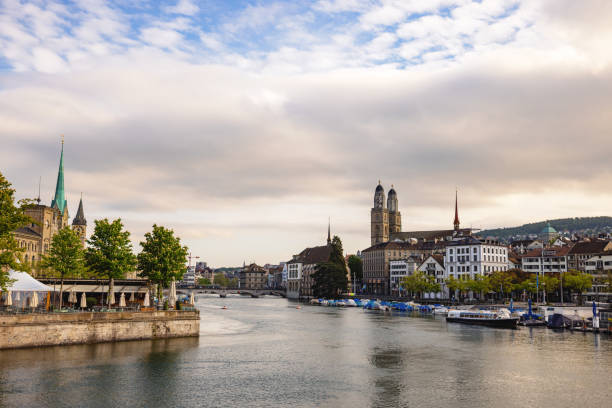 istock View Of Zurich And The River At Sunrise 1492829218