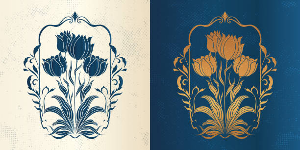 450+ Art Nouveau Stencils Stock Illustrations, Royalty-Free Vector Graphics & Clip Art - iStock 450-art-nouveau-stencils-stock-illustrations-royalty-free-vector-graphics-clip-art-istock