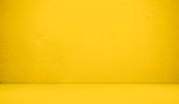istock Yellow Summer Studio Room Background,Abstract Gradient Gold Color Empty Floor Wall Table Product,Loft Solid Backdrop,Cement Display Bright Tropical Vibrant Mockup Podium Shelf Template Texture 1492832525