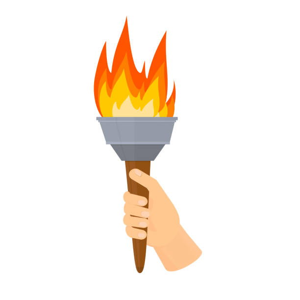 60+ Torchbearer Stock Illustrations, Royalty-Free Vector Graphics