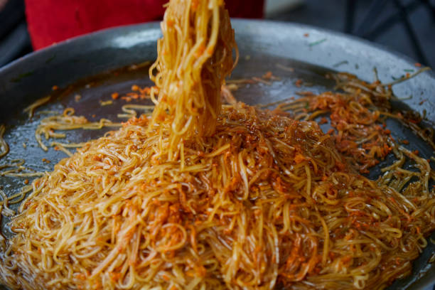 istock Hot Pad Thai in cooking pan 1492835204