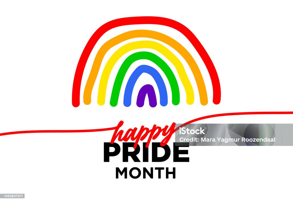 Simple Inclusive Pride Background Inclusive Pride Background With Progression Pride Flag Colours Rainbow ...