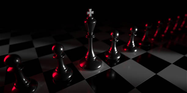 istock Chess king. Leader success concept. Business leader concept 1492838239