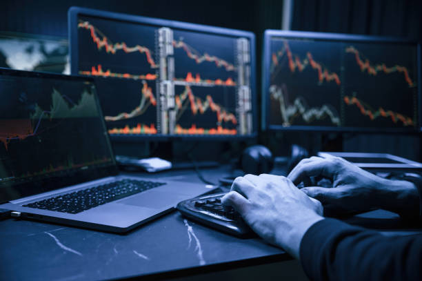 istock Close up view of male hacker hands, typing on keyboard 1492839242