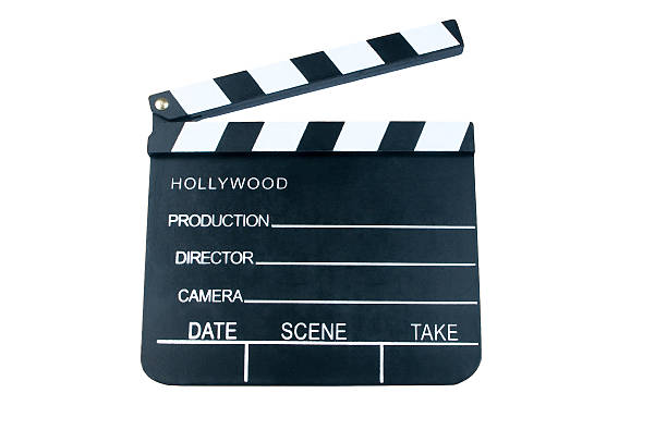 istock Film Slate with clipping path 149285333