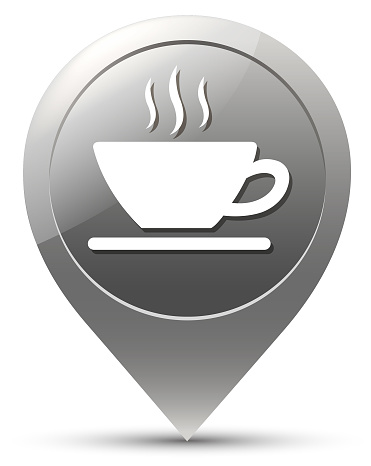 drawing of vector cafe symbol. Created by Illustrator CS6. This file of transparent.
