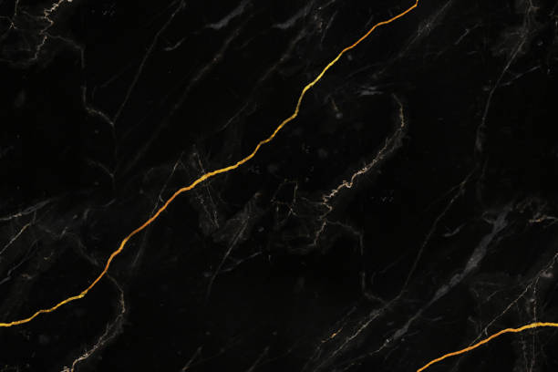 Black and white marble stone natural pattern texture with gold line background. Abstract seamless Black and white marble stone natural pattern texture with gold line background and use for interiors tile wallpaper luxury design marbles stock pictures, royalty-free photos & images