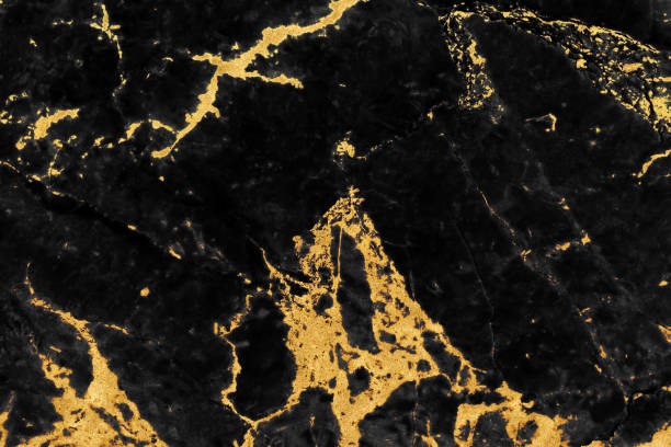 istock Black and gold Marble texture background.Detailed Natural Marble Texture. 1492867314