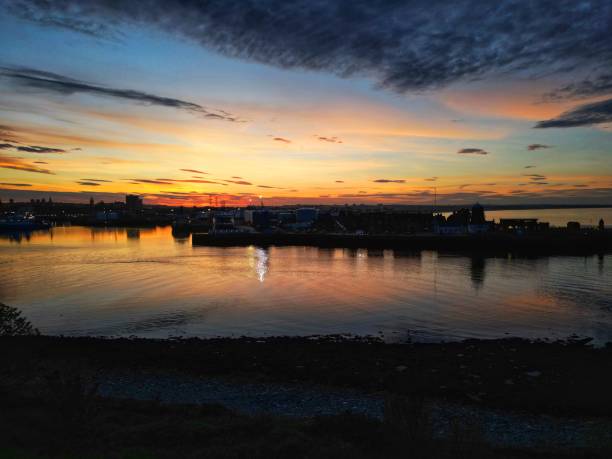 istock The Port Of Aberdeen Sunset 1492868156