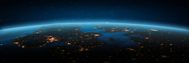 istock Europe, Scandinavia city lights 1492870115