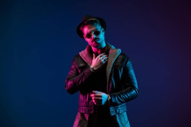istock casual man posing with hands around his body 1492881049