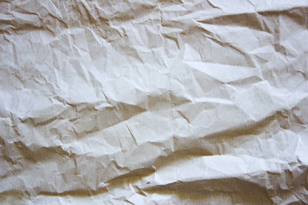 Light textured background. Texture of crumpled paper.