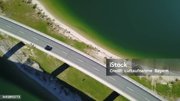 Straße Am Wasser Stock Photo - Download Image Now - Road, Sochi, Aerial View