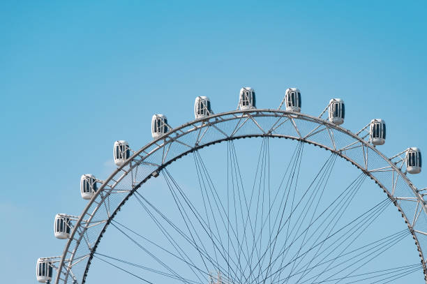 istock Partial close-up of Ferris wheel 1492920532
