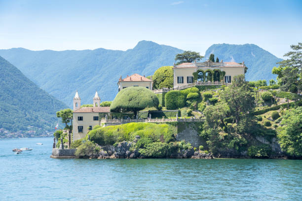 istock Villa del Balbianello on Lake Como, Italy 1492927665