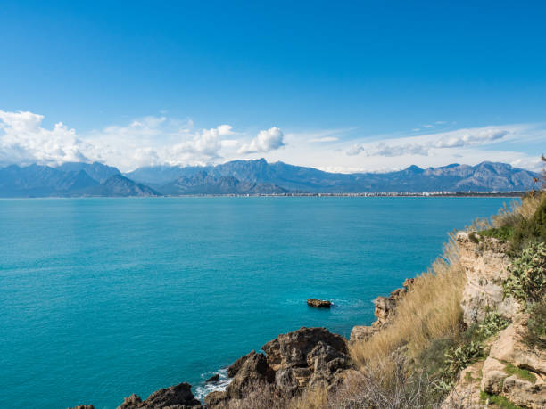istock View from the mountain to the sea valley 1492928060