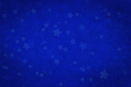 Blue Sky Background with Stars - copy space