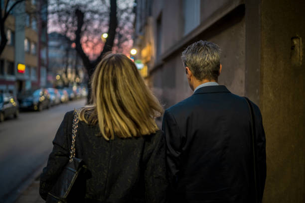 istock Happy senior couple in the walk 1492932793