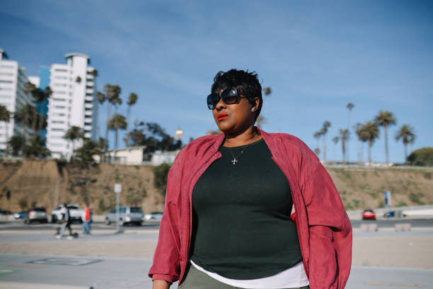 istock Santa Monica beach portrait 1492962564