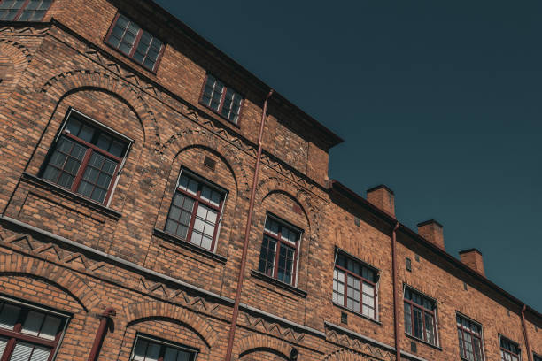 istock Low angle view of brick building against the sky 1492967081