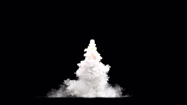 Rocket Launch smoke
