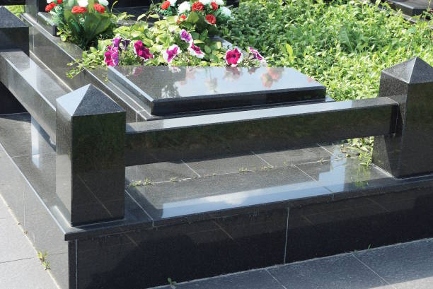 istock part on a black marble fence on a gray stone tile 1492997497