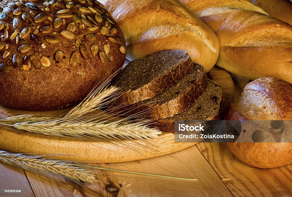 Выбор Выпечка хлеба - Стоковые фото Багет роялти-фри