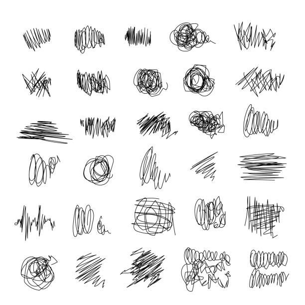 Scribble Out Line 1,000+ Pencil Cross Out Stock Illustrations, Royalty-Free Vector ...