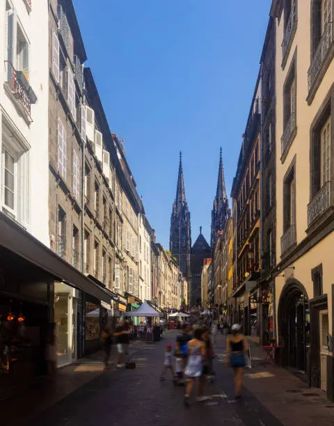 Photo of Ð¡ity streets in Clermont-Ferrand