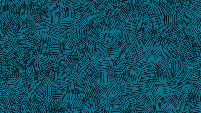 Abstract motion loop background of turning handwriting lines