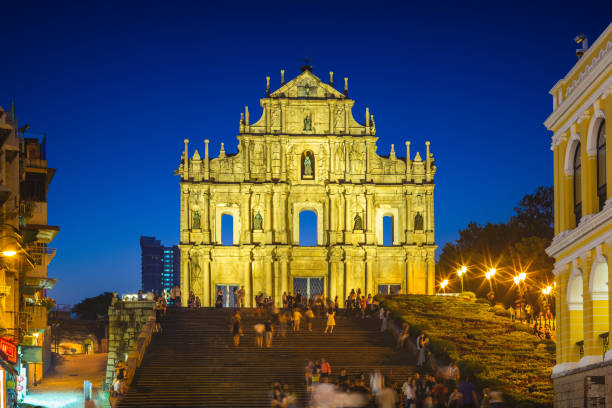 istock Ruins of St. Paul's in Macau 1493058797