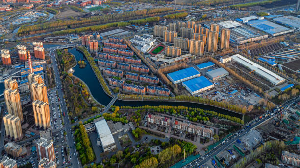 istock The urban landscape of China's Changchun Economic and Technological Development Zone under construction 1493059293