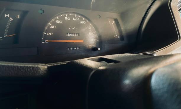 istock close-up of vintage car speedometer 1493061789