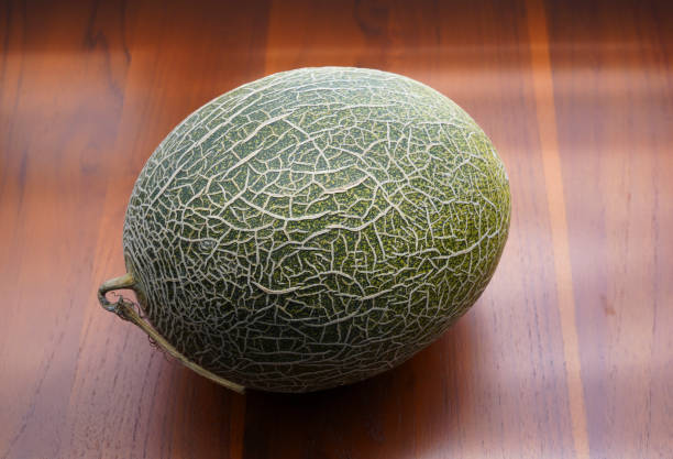 smaczny i słodki letni melon spadziowy izolowany na białym tle - cynga zdjęcia i obrazy z banku zdjęć