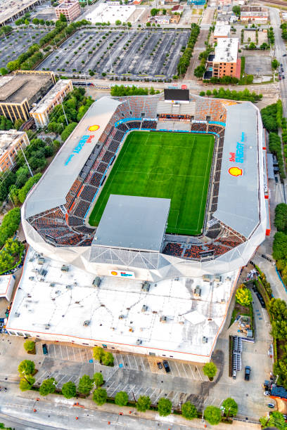 shell energy stadium houston - major league soccer imagens e fotografias de stock