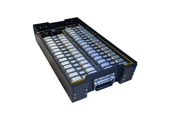 istock Lithium ion industrial high current batteries 1493065230